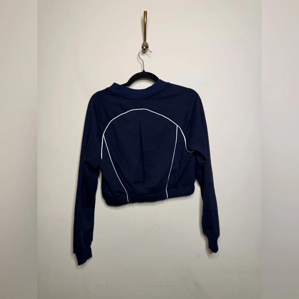 Free People Seeing Double Logo Sweatshirt